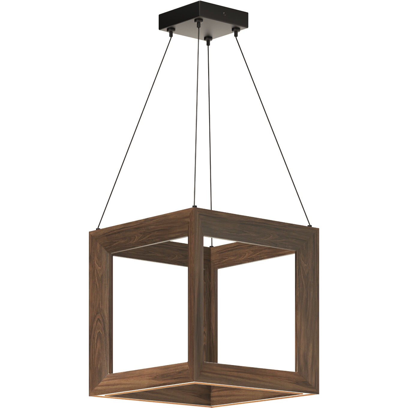 Morina Pendant Ceiling Light in Walnut