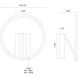 Roda Wall Sconce Wall Light in Black