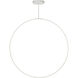 Cirque Pendant Ceiling Light in White