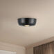 Hayden LED 6 inch Glossy Black Flush Mount Ceiling Light