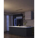 Champagne LED 5.13 inch Chrome Multi Pendant Ceiling Light