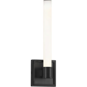 Rona LED 4.5 inch Black ADA Wall Sconce Wall Light