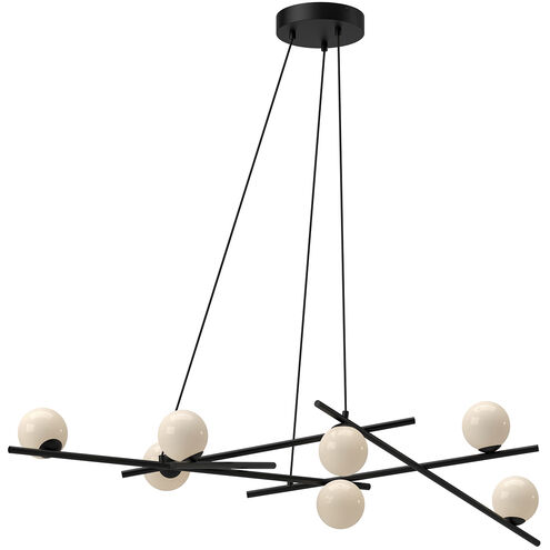 Amara LED 16.5 inch Black Chandelier Ceiling Light