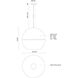 Lucas 1 Light 15.75 inch Black Pendant Ceiling Light
