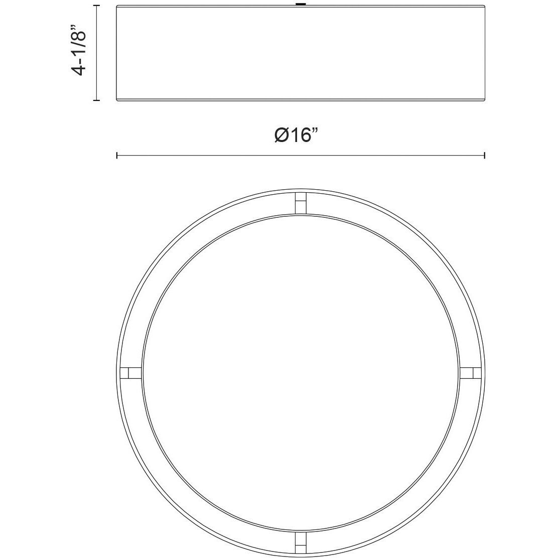 Dalton LED 16 inch White Flush Mount Ceiling Light in Textured Linen Shade