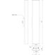 Ferguson LED 24 inch Chrome Bath Vanity Light Wall Light