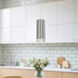 Cameo LED 3.13 inch Brushed Nickel Pendant Ceiling Light