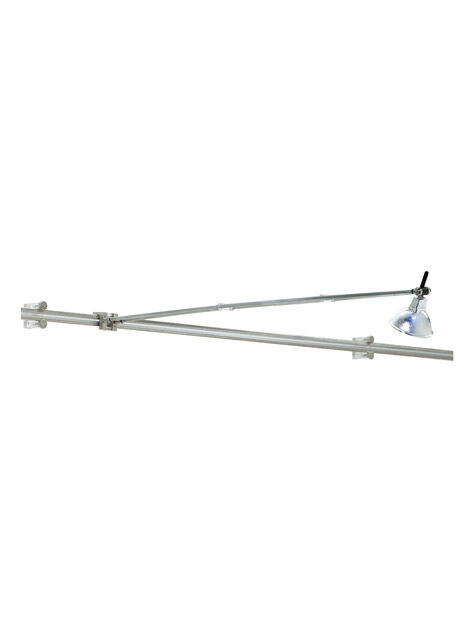 Telescope 1 Light Satin Nickel Low-Voltage Track Head Ceiling Light