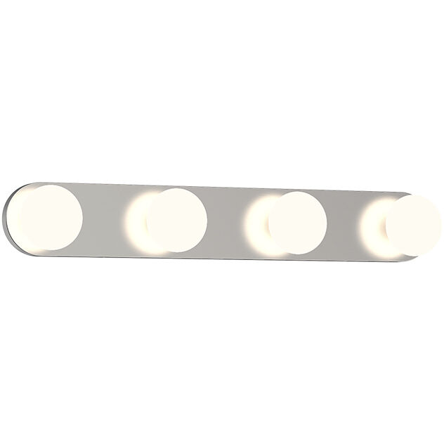 Rezz Vanity Light Wall Light in Brushed Nickel