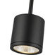 Nordic LED 3.63 inch Black Exterior Pendant