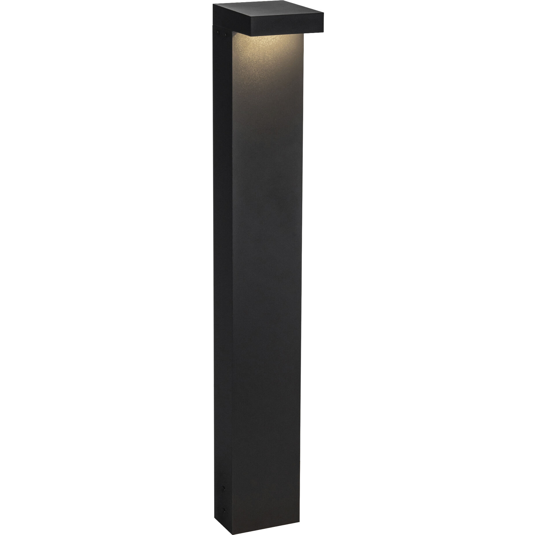 Evans 120-277V 24.00 watt Black Exterior Bollard