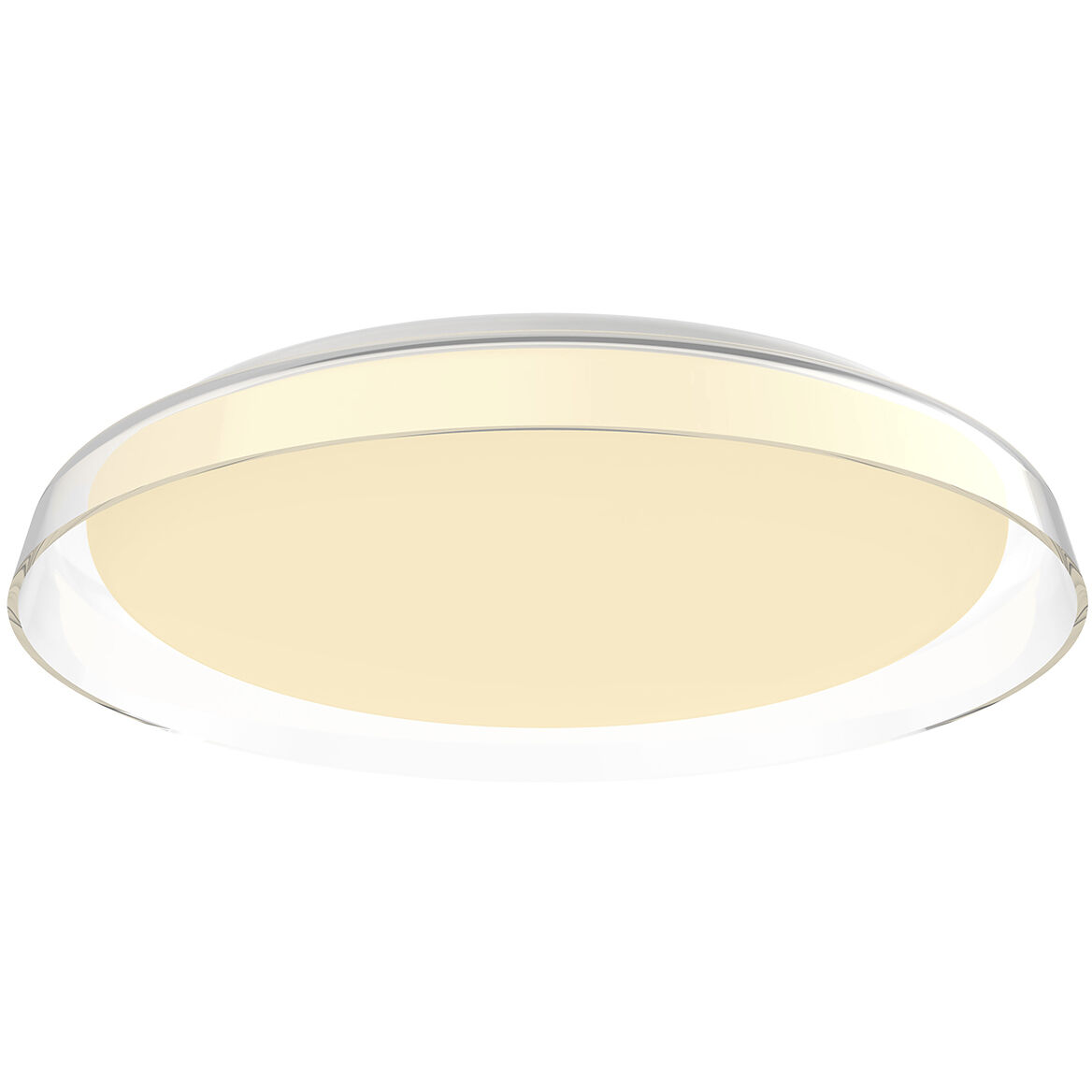 Hampton LED 16.88 inch Clear Flush Mount Ceiling Light