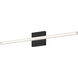Saphir LED 34.25 inch Black Bath Vanity Light Wall Light