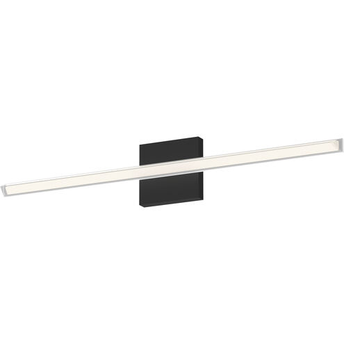 Saphir LED 34.25 inch Black Bath Vanity Light Wall Light