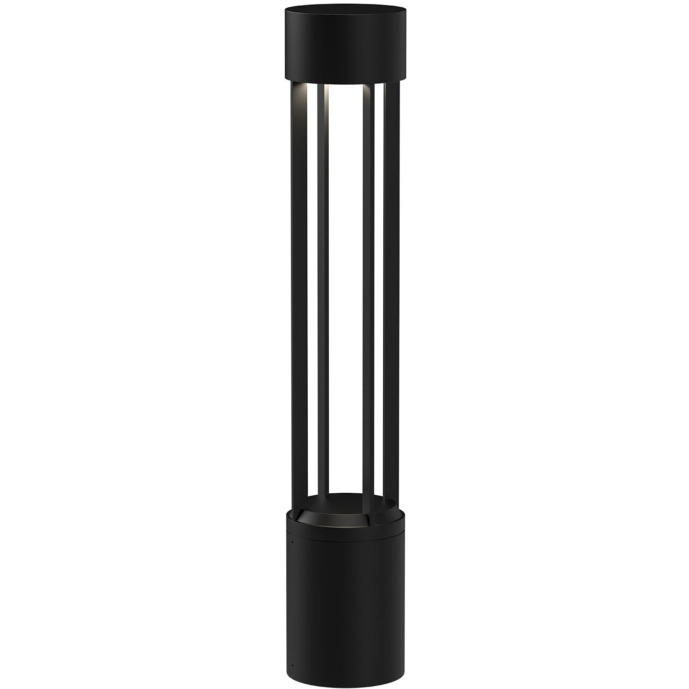 Knox 120-277V 24.00 watt Black Exterior Bollard