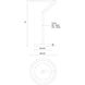 Roda 15 inch 16 watt White Table Lamp Portable Light