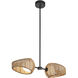 Lanai LED 7.38 inch Black Pendant Ceiling Light