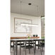 Gramercy LED 48 inch Black Linear Pendant Ceiling Light