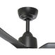Hugo 42.38 inch Matte Black Ceiling Fan