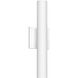 Lorna LED 4.63 inch White ADA Wall Sconce Up/Down Light Wall Light