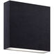 Mica All-terior Wall Light in Black