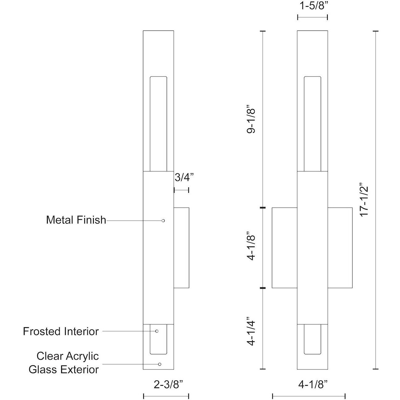 Martelo Wall Sconce Wall Light