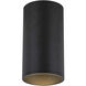 Lorna LED 4.38 inch Black Flush Mount Ceiling Light