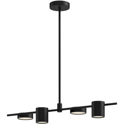 Jayden Linear Pendant Ceiling Light in Black