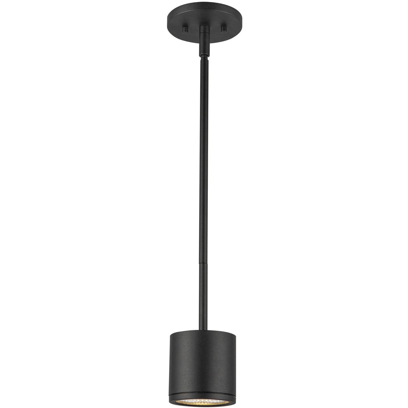 Nordic LED 3.63 inch Black Exterior Pendant