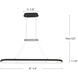 Eerie LED 47.25 inch Black Pendant Ceiling Light