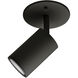 Barclay 1 Light 2.38 inch Black Semi-Flush Mount Ceiling Light