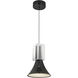 Floe Pendant Ceiling Light in Glossy Black