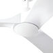 Baylor 60 inch White Ceiling Fan