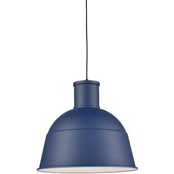 Irving 1 Light 21.75 inch Indigo Blue Pendant Ceiling Light