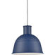 Irving 1 Light 21.75 inch Indigo Blue Pendant Ceiling Light