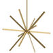 Sirius LED 46.13 inch Brushed Gold Chandelier Ceiling Light
