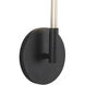 Motif LED 0.75 inch Black ADA Wall Sconce Wall Light