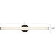 Tectra 1.88 inch Black ADA Wall Sconce Wall Light