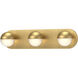 Pluto LED 21 inch Brushed Gold Vanity Light Wall Light in 2700K