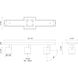 Arnold 120-277 Black Track Light Ceiling Light