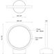 Parc 12 6 watt Black Exterior Low Voltage Landscape