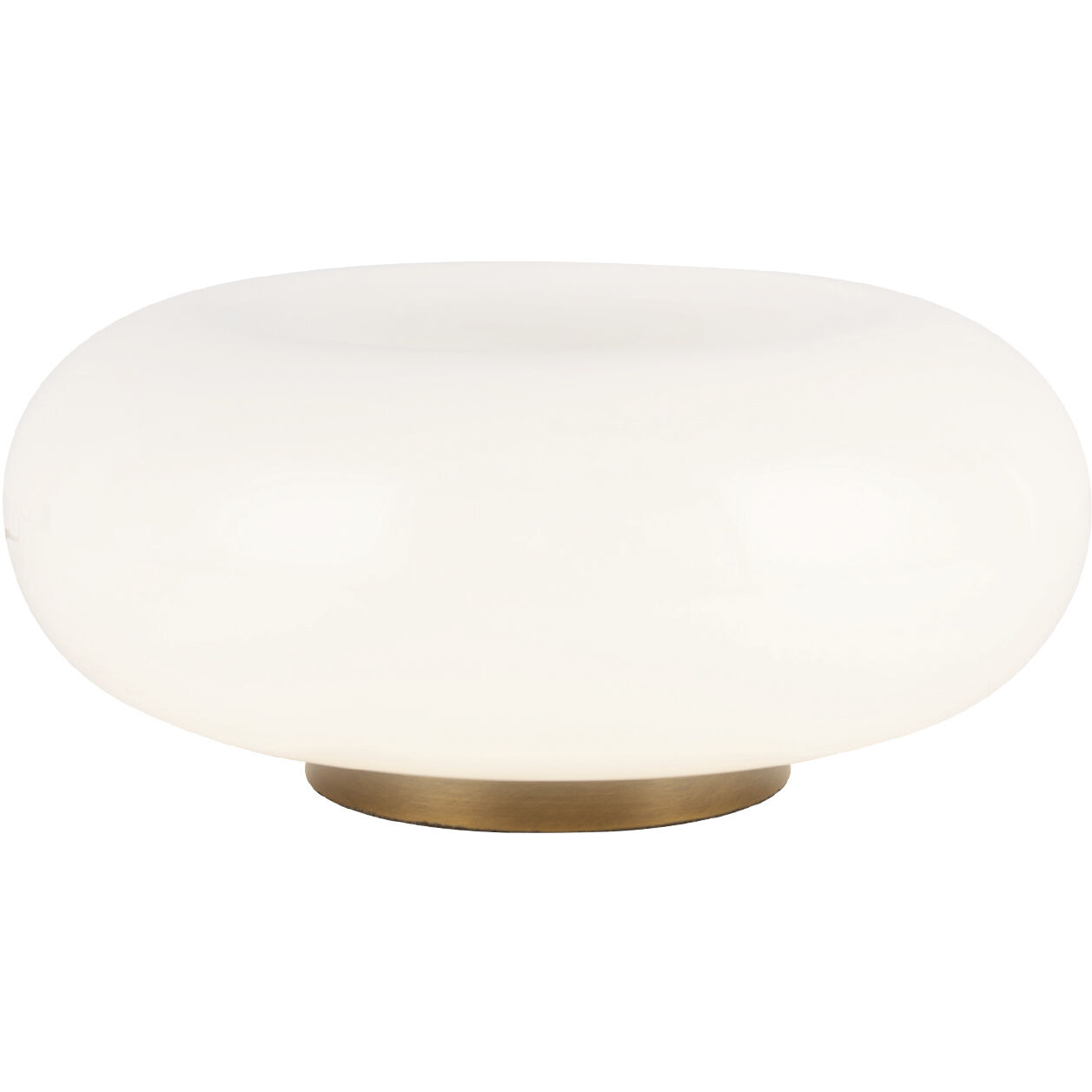 Nimbus 3.63 inch 9.00 watt Vintage Brass/Opal Glass Table Lamp Portable Light