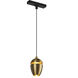 Eloa 48V DC Brushed Gold Trilo Track Pendant Ceiling Light in 4000K