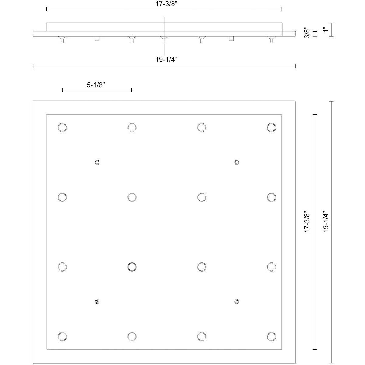 Canopy Chrome LED Canopy