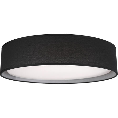 Dalton LED 16 inch Black Flush Mount Ceiling Light