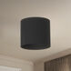 Falco LED 5.13 inch Black Flush Mount Ceiling Light