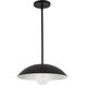 Umbra 1 Light 14 inch Black Pendant Ceiling Light