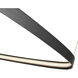 Yukon LED 31.5 inch Urban Bronze Pendant Ceiling Light