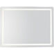 Seneca LED 48 inch Sandblasted Merc Edge Bath Vanity Light Wall Light