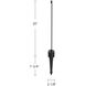 Dorian 12 5 watt Black Exterior Low Voltage Landscape